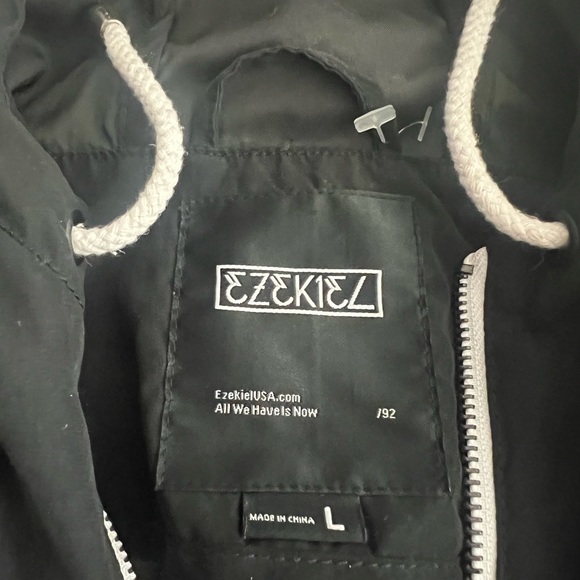 Ezekiel Pull Over Hoodie with draw string adjustment. - Picture 3 of 3